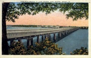 Nine Mile Bridge At Lake Worth - Fort Worth, Texas