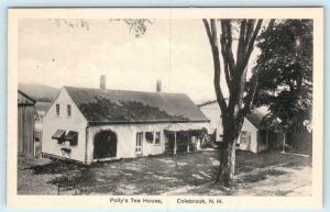 COLEBROOK, New Hampshire NH ~ POLLY'S TEA HOUSE Coos County c1940s Postcard