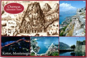 Postcard - Kotor, Montenegro 