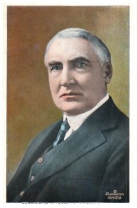 President Warren G Harding Ohio Postcard