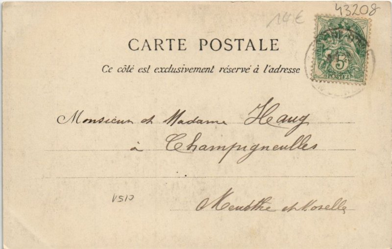 CPA VERNEUIL-Rue Thiers (43208)