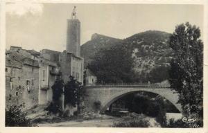 Mollans ( Drome ) bridge France