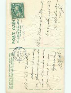 Divided-Back VALENTINE DAY SCENE Great Postcard W7913