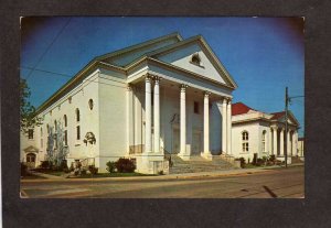 AL First Baptist Church Opelika Alabama Postcard