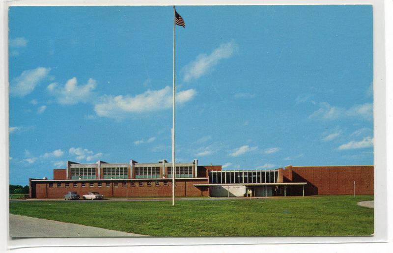 Hillcrest High School Springfield Missouri 1960s postcard