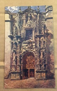 VINTAGE POSTCARD -USED - CHURCH OF SAN DIEGO, GUANNAJUATO, MEXICO