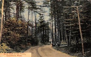 Main Walk at the Pines in Groveland, Massachusetts