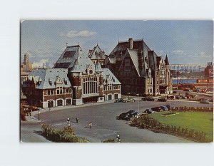 M-215382 Union Station and Post Office Quebec Canada