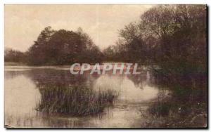 Old Postcard Montfort l Amaury L pond of the plain