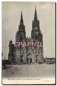 Old Postcard Our Lady of Pepine near Chalons sur Marne