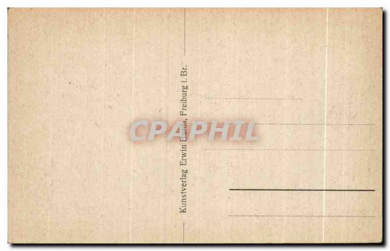 Old Postcard Lindau (Bodensee) Hafenelnfahrt