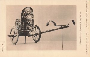 Etruscan Bronze Chariot V BC Metropolitan Museum Art Oxford Press Postcard