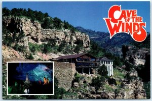 Panorama of Williams Canyon, Cave Of The Winds - Manitou Springs, Colorado