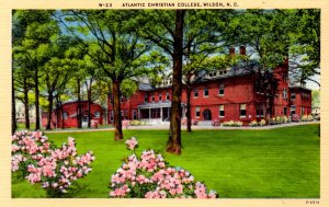 Wilson, North Carolina - The Atlantic Christian College - in the 1940s