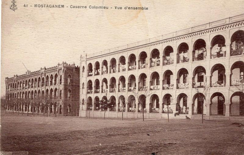 Military WW1 Mostaganem Caserne Colomieu Vue d'ensemble 01.37