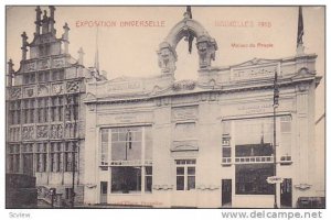 Exposition Universelle Bruxelles, Maison Du Peuple, Bruxelles, Belgium, 1910