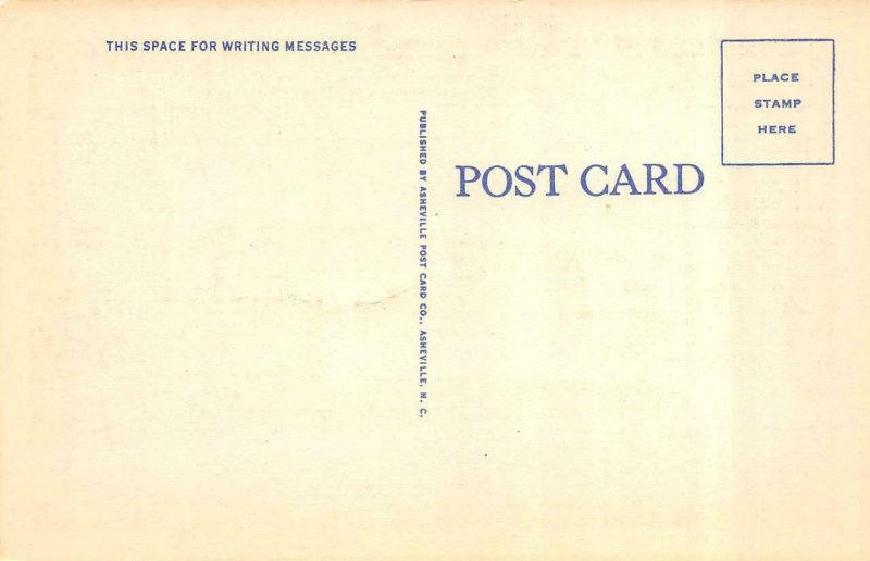 BREVARD NC North Carolina POST OFFICE Day & NightFull Moon 2 c1940s Postcards