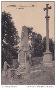 La Cambe , Calvados department, France , 00-10s ; Monument aux Morts et Calvaire