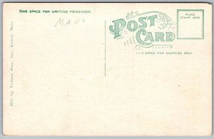 Vtg Camp Devens Massachusetts YWCA Hostess House YMCA Admin Building Postcard