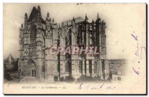 Old Postcard Beauvais Cathedral