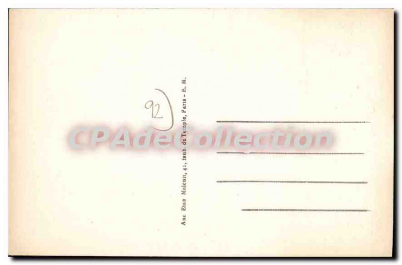 Old Postcard Suresnes La Cite Gardens