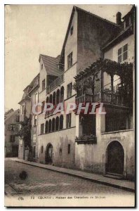 Postcard Colmar Old house of the Knights of St John