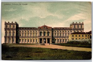 Postcard Portugal Lisbon Palace of Ajuda