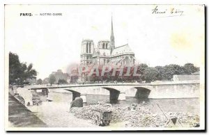 Postcard Old Paris Notre Dame