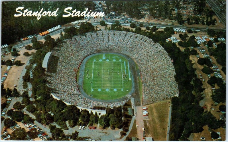 Stanford University Football Stadium, Palo Alto, California Postcard