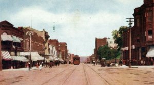 C.1900-07 Minnesota Ave. Kansas City, Kansas Postcard P170