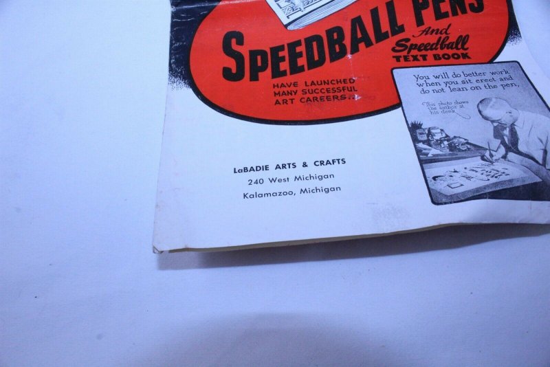 Vintage Advertising Pamphlet / Price List for Speedball Pens Form 300