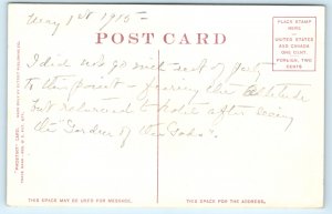 Pikes Peak Inspiration Point Colorado CO Springs Postcard