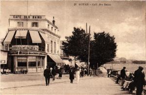 CPA ROYAN - Café des Bains (480839)