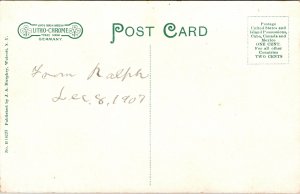 Postcard NY Wolcott The Falls