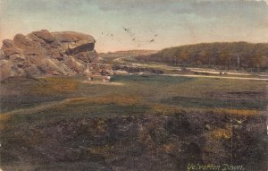 England 1910 Yelverton Down vintage postcard