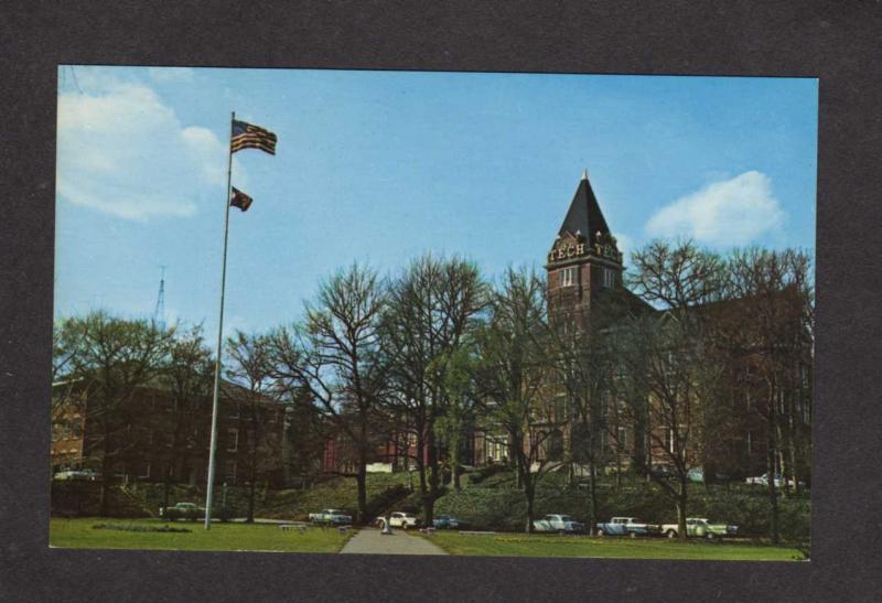 GA Georgia Institute of Technology School College University Atlanta Postcard