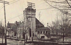 St. Luke's Church - Mansfield, Ohio 1909 postcard