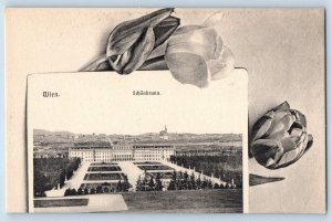 Hietzing Vienna Austria Postcard Schönbrunn Palace c1905 Unposted Antique