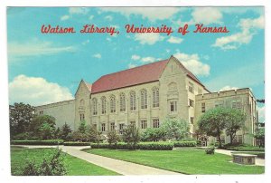 Marked 1977, Watson Library, University of Kansas, Lawrence.