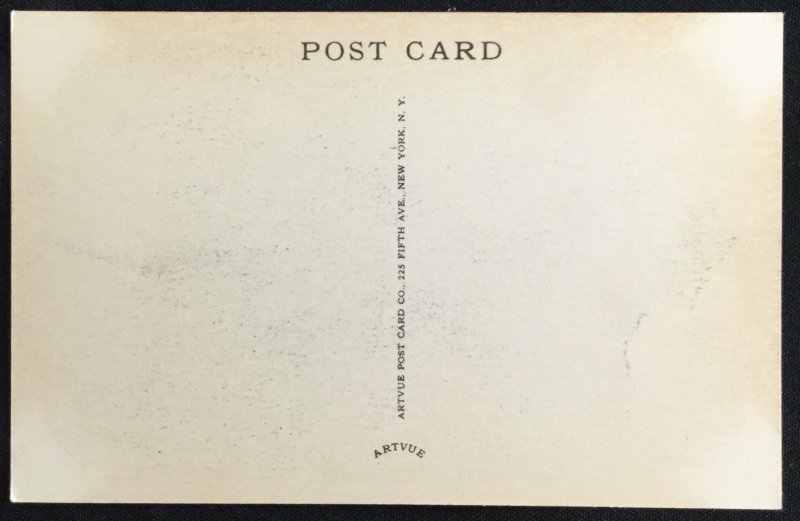 Unused Postcard Edward S Plank Baseball Hall of Fame NY LB