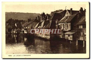 Old Postcard The Loue At Ornans