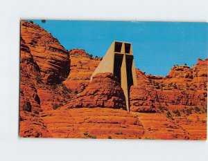 Postcard Chapel of the Holy Cross, Sedona, Arizona