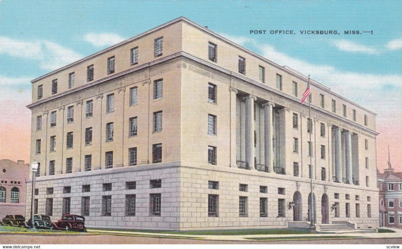 VICKSBURG, Mississippi, 1930-40s; Post Office