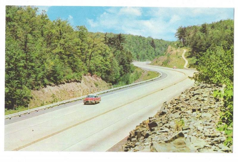 PA Turnpike NE Extension Carbon County Pennsylvania Postcard