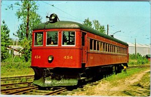 Postcard TRAM SCENE Kennebunkport Maine ME AN7137