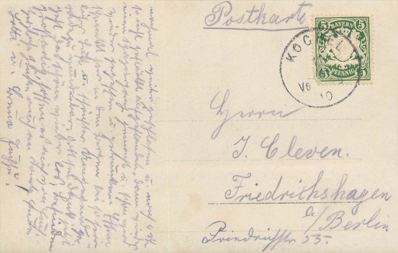 Gruss aus Kochel Germany 1910