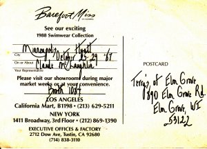 BAREFOOT MISSOF CALIFORNIA - SWIM WEAR