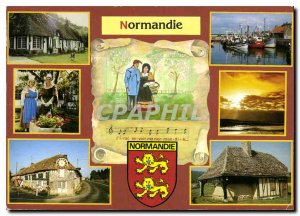 Modern Postcard Normandy J'Irai see my Normandy Lion