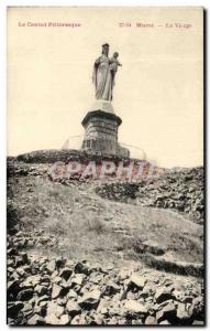 Old Postcard Picturesque Cantal Murat Lady