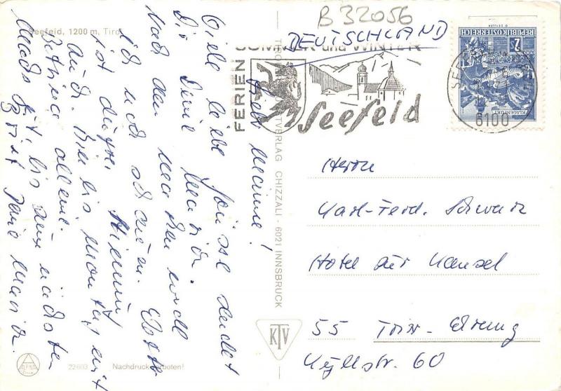 B32056 Seefeld Tirol  austria